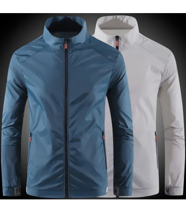 Manteaux de Protection solaire pour hommes, veste imperméable de sport respirante, Protection U