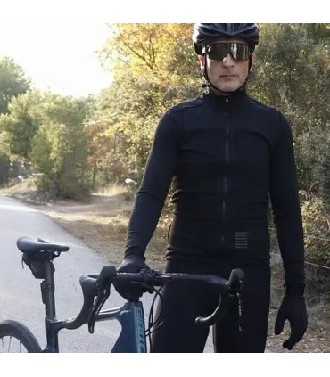YKYWBIKE veste d\'hiver polaire thermique hommes veste de cyclisme à manches longues cyclisme vé