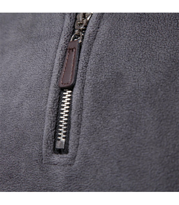 [EUR S 55-65kg HD08-Brown] AIOPESON marque qualité épaissir chaud polaire veste pour hommes fer