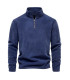 [EUR XL 85-95kg HD08-navy] AIOPESON marque qualité épaissir chaud polaire veste pour hommes fer