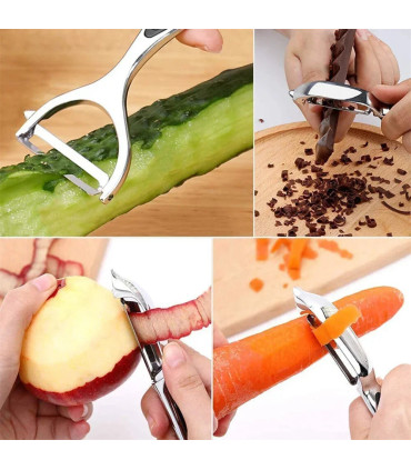 [1pcs Bowed Flat] Éplucheur râpe, accessoires de cuisine, articles de cuisine et de maison, out