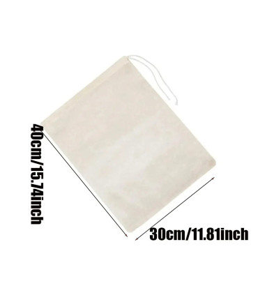 [White] Gaze de coton réutilisable, articles de cuisine, Tofu, fromage, tissu filtrant, beurre,