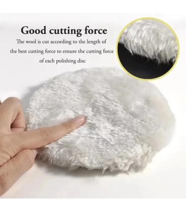 [Random color] 5 pièces 3/4/5 pouces ensemble de polissage Gadgets de voiture tampon de polissa