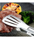 [Mixed -3pcs] Nouvelles pinces alimentaires en acier inoxydable BBQ viande salade pain pince Ba