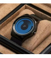 Reloj de cuarzo Vortex Pointless para hombre, estilo creativo, aprendizaje en pareja y vida.