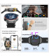 [GPS NFC Watch GT5Pro Brown leather] Nouveau pour Huawei montre GT5 Pro montre intelligente HD 