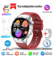 [GPS NFC Watch GT5Pro Plata roja] Nuevo reloj inteligente Huawei GT5 Pro HD AMOLED