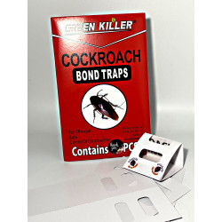 48 PCS Cockroach traps  glue | Powerful non-toxic anti cockroaches