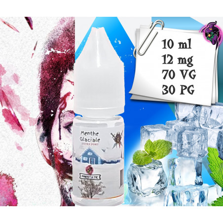 Lot 10x e-liquide saveur menthe glaciale - 10ml - 12mg - 12 mg