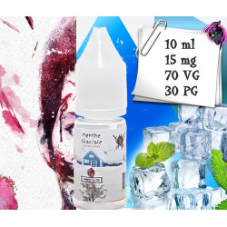 Lot 10x e-liquide saveur menthe glaciale - 10ml - 15mg - 15 mg