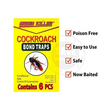1PCSGX504J - Polvo anti-rastreo, polvo anti-cucaracha, cebo anti-cucarachas y trampa para cucarachas
