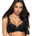  Soutien-gorge rembourré noir model 175726 Mat 