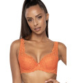  Soutien-gorge rembourré orange model 194658 Mat 