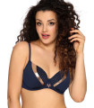 Reggiseno all'americana blu navy modello 177445 Ava