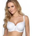 Reggiseno imbottito bianco modello 115746 Gaia