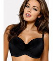 Reggiseno imbottito nero modello 115762 Gaia