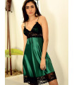 Sexy modello di camicia da notte verde 155717 DKaren