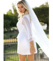  Robes de chambre blanc model 143089 DKaren 