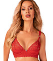  Soutien-gorge rembourré rouge model 174574 Obsessive 