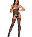 Bodystocking nero modello 159100 Obsessive