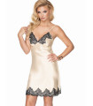 Sexy modello di camicia da notte beige 137838 Irall