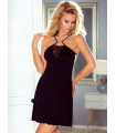  Chemise de nuit noir model 146022 Eldar 