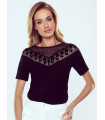 Blusa nera modello 179548 Eldar