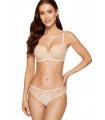 Reggiseno imbottito beige modello 188777 Gorteks