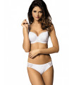 Reggiseno imbottito bianco modello 71370 Gorteks