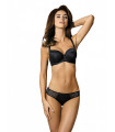  Soutien-gorge rembourré noir model 82556 Gorteks 