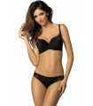  Soutien-gorge rembourré noir model 71371 Gorteks 