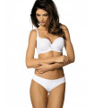 Reggiseno imbottito bianco modello 71373 Gorteks