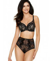  Soutien-gorge rembourré noir model 161216 Gorteks 