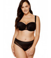  Soutien-gorge rembourré noir model 190102 Gorteks 