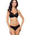  Soutien-gorge rembourré noir model 130003 Gorteks 