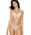 Reggiseno imbottito beige modello 153709 Gorteks