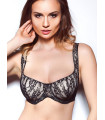  Soutien-gorge rembourré noir model 136870 Kostar 