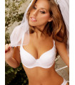  Soutien-gorge rembourré blanc model 47069 Kostar 