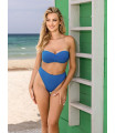 Costume da bagno due pezzi blu modello 194019 Etna