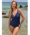 Costume intero blu navy modello 196295 Etna