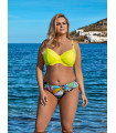 Costume da bagno due pezzi giallo modello 177382 Lorin