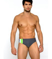  Slip de bain gris model 182795 Lorin 