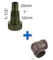 Raccord coude 1'' 1/2 - Master Pumps