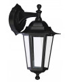 E27 60W DOWNHILL LAMPADA DA PARETE - NERO