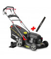 Tondeuse thermique autotractée 144.3cc - 46cm livrée avec 2 lames mulching - Gardeo Pro