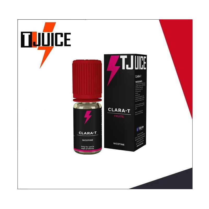 LOT 10pcs E-liquide CLARA T T-JUICE 10 * 10ML