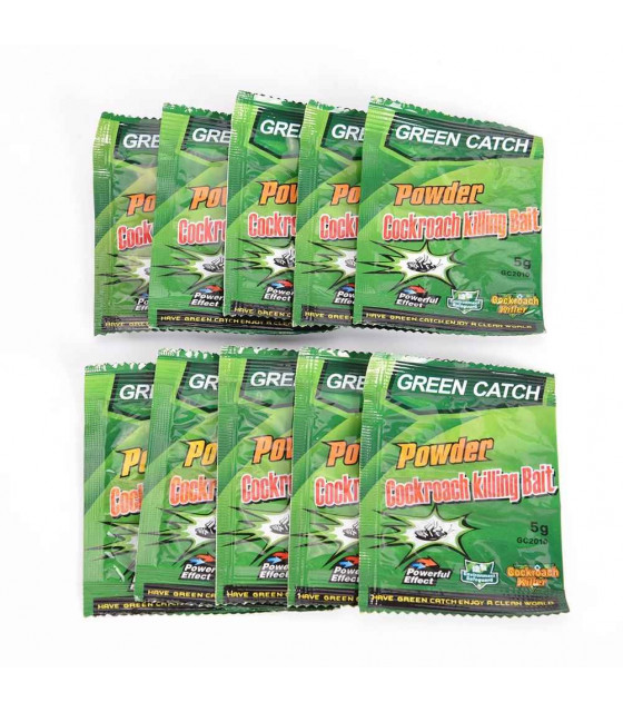 Producto anti cucarachas Insecticida Potente polvo anti cucarachas Hoja verde -