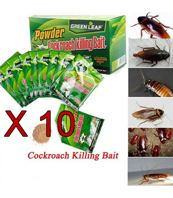 Anti cockroach product Insecticide powder - Powerful creeping protection - 10