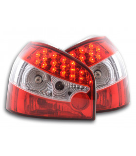 Feux arrières - Kit feux arrières à LED Audi A3 type 8L 96-02 rouge…