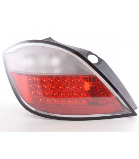 Feux arrières - Kit feux arrières LED Opel Astra H 5 portes 04- rouge / clair…